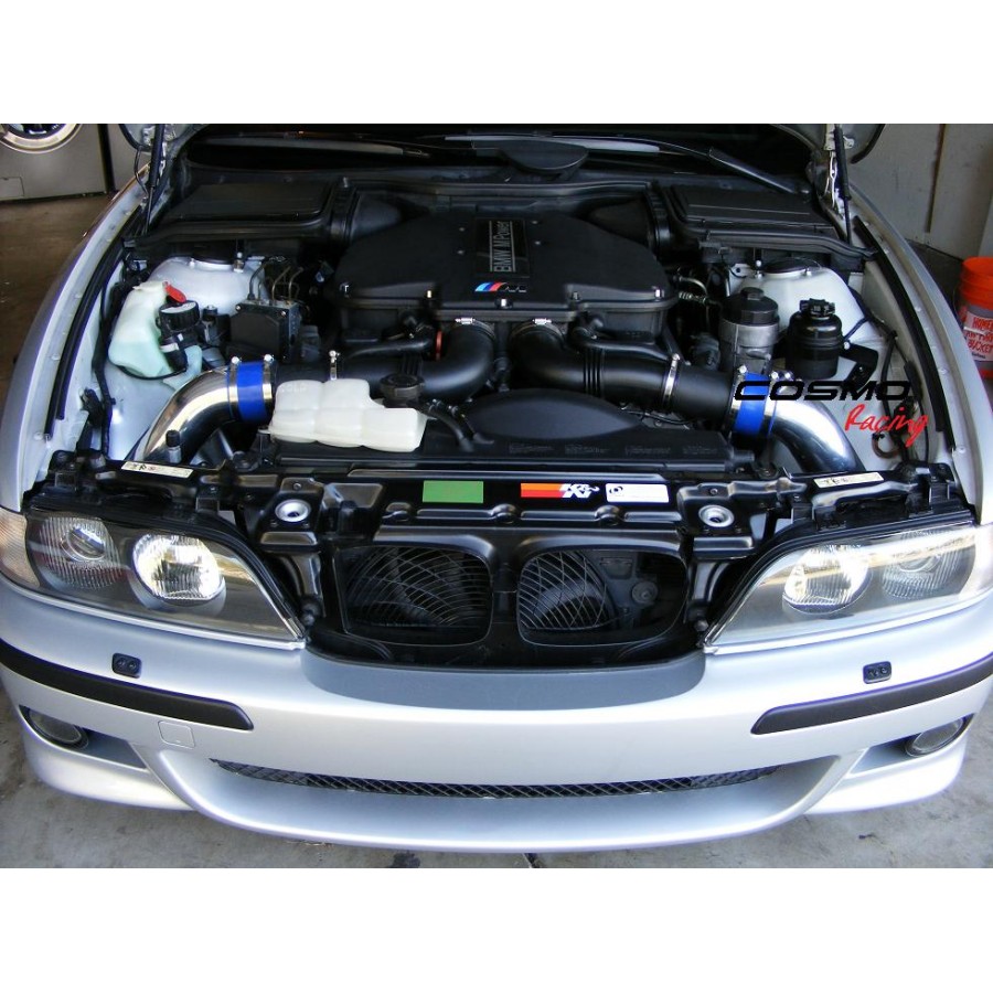 HPS Intake Hose Black BMW 1998-2003 M5 E39 5.0 V8 S62 57-1291-BLK