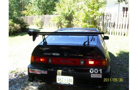 W63CQK DOUBLE DECK DOUBLE WING SPOILER