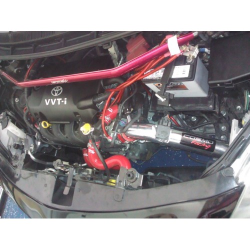 Black & Red Cold Air Intake + Heat Shield For 2013-2019 Scion FR-S 2.0L H4