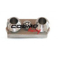 BMW E82/ E88 135i/ 135is 2007-2014 TURBO ADAPTATEUR DE FIXATION AN10 POUR REFROIDISSEUR D'HUILE