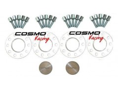 10MM HUBCENTRIC + KIT ENTRETOISE DE ROUE AVANT & ARRIÈRE BMW E30/ E36/ E46/ E28/ E34/ E24/ E38/ E31/ Z3/ Z4 (5x120MMx72.5) + BOULONS